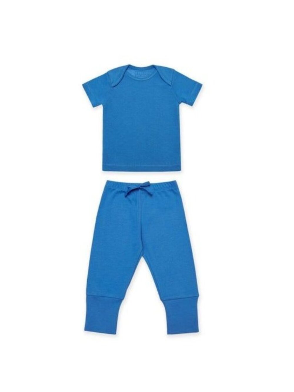 Kidential Baby Short Sleeve Tee & Pant With Elongated Cuffs 6-9 Months